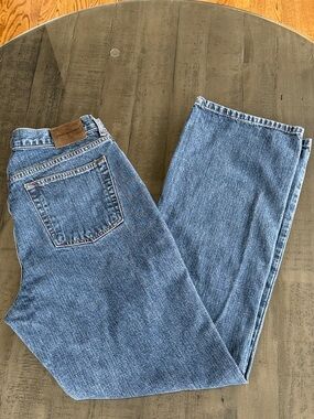 VTG Calvin Klein Calvin Boot Double Stone Jeans Womens Size 10. Inseam 32 in